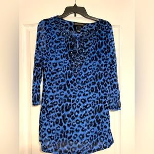 INC INTERNATIONAL CONCEPTS PETITE LARGE BLOUSE